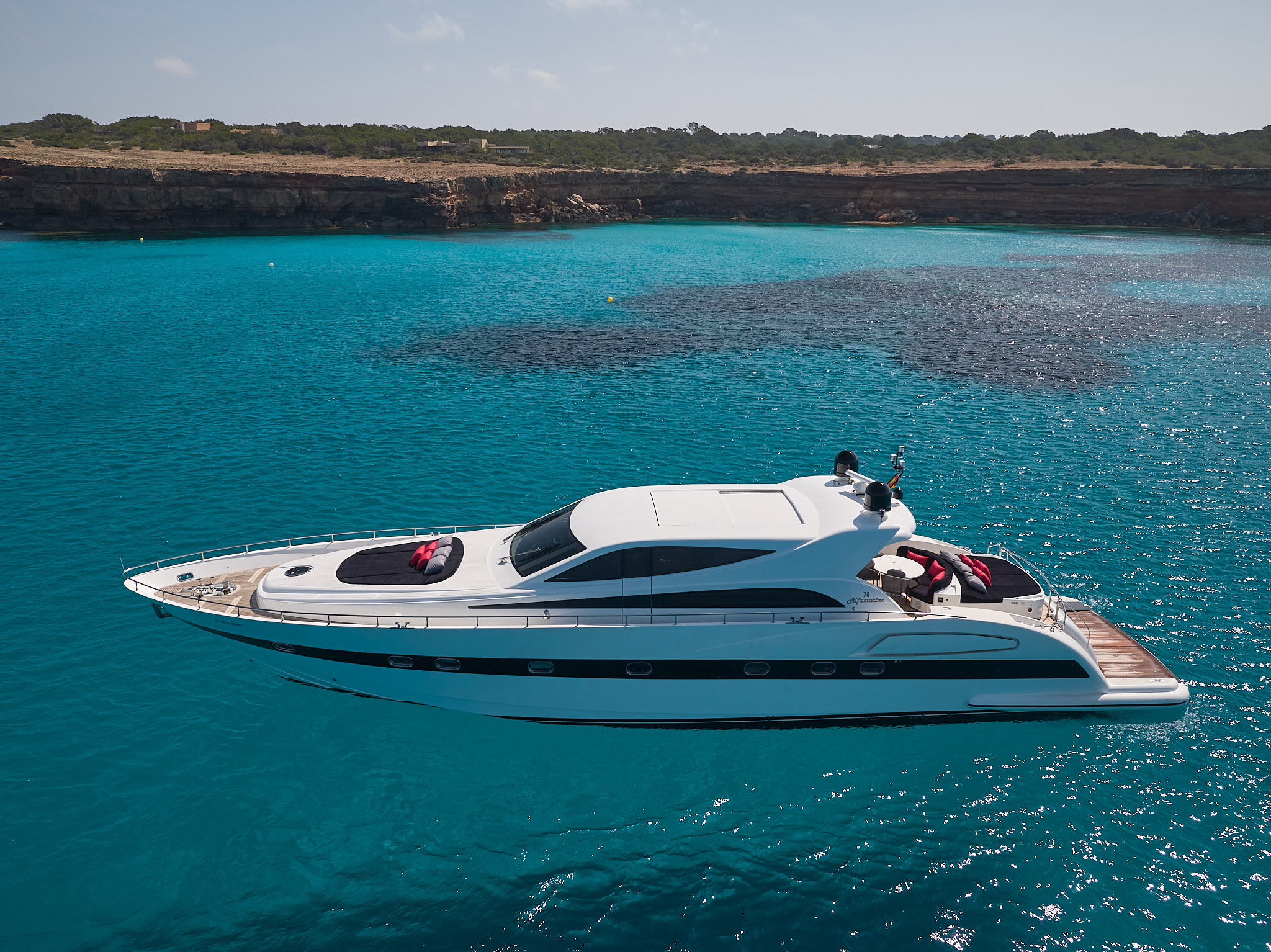 Alfamrine 78 Ibiza Charter – Ibiza Yachting