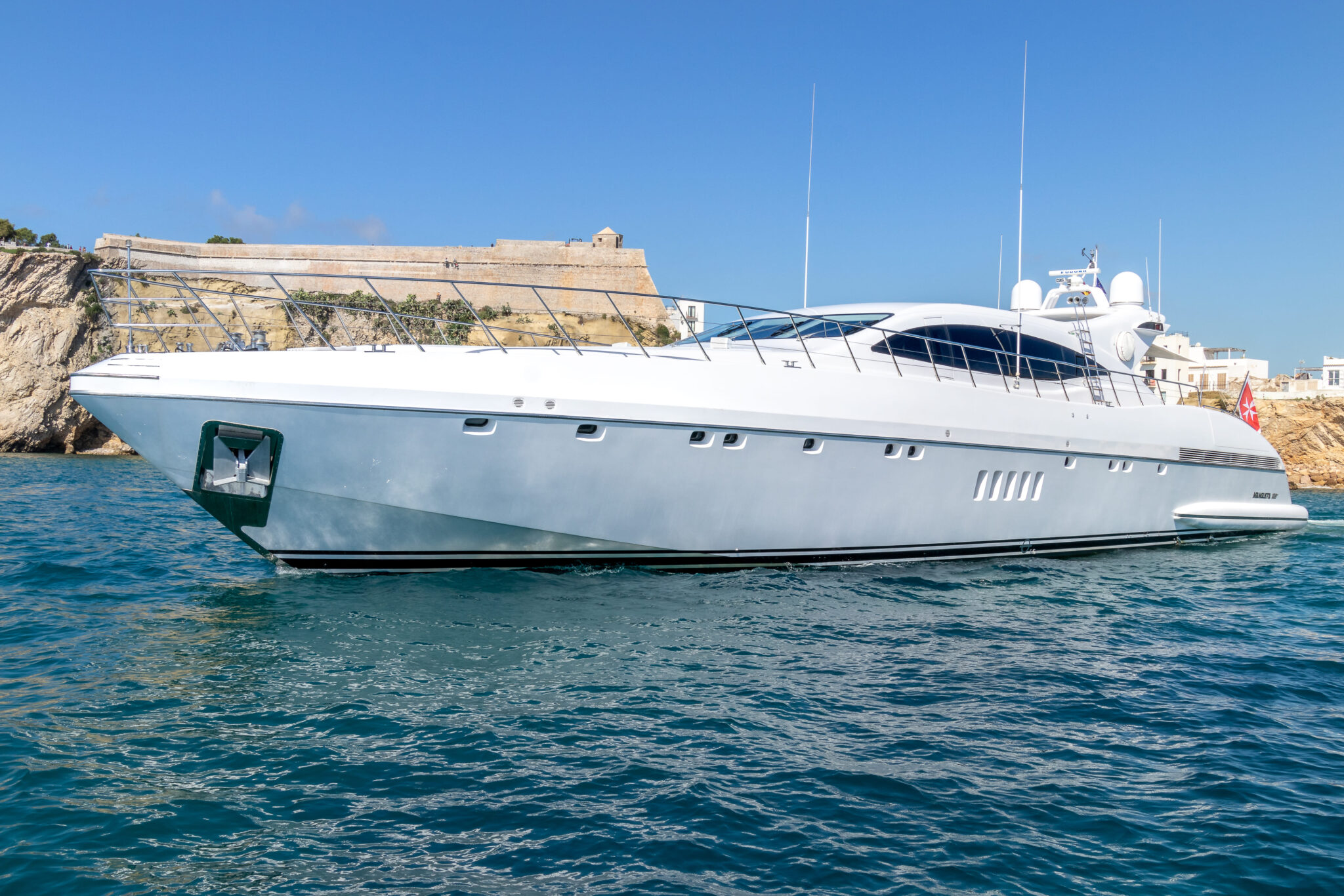 Mangusta 108 Ibiza Charter – Ibiza Yachting