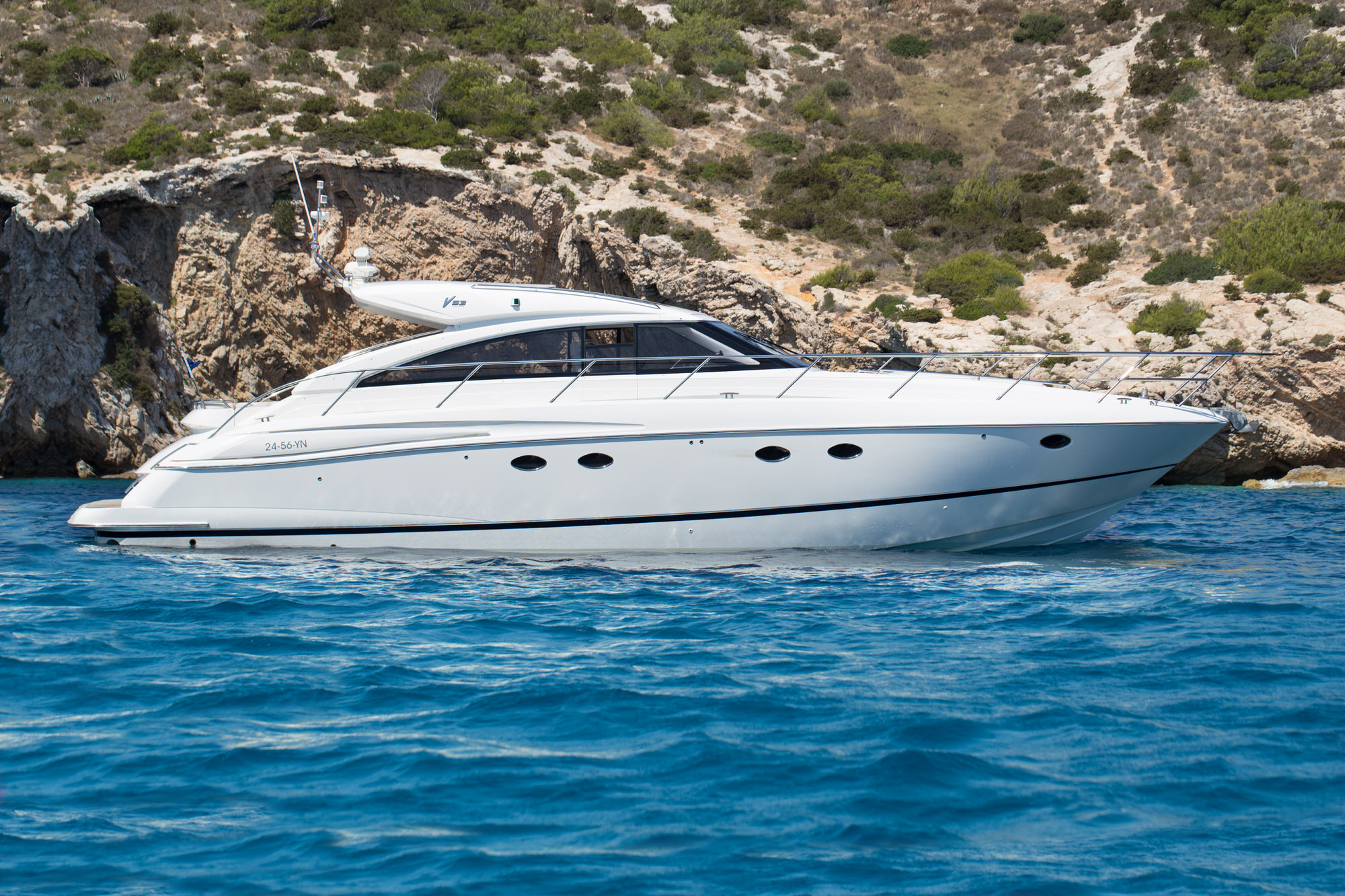 Princess v53Ibiza Charter – Ibiza Yachting