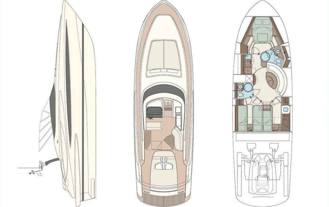 riva rivale 52 invictus - plano